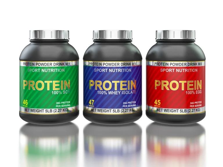 protein powder that serves as a supplement to a healthy diet